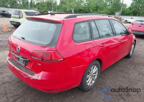 2015 Volkswagen Golf Sportwagen Tsi S 4-Door из США, поврежденный, VIN 3VWC17AU1FM506752